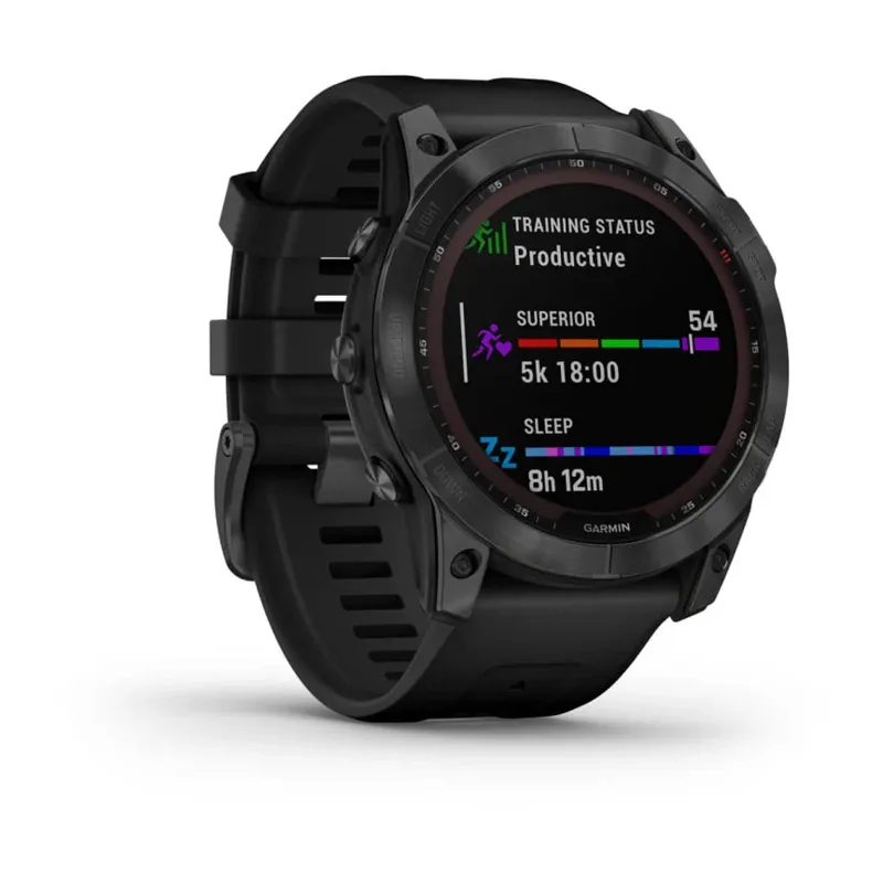 Garmin Fenix 7X Solar Edition Slate Grey/Black Band 51mm Case Size-2